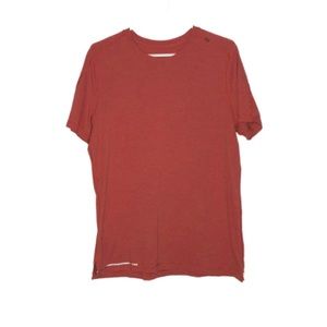SALE! lululemon M Tee Orange/Red